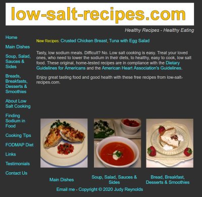 Low Salt Recipes